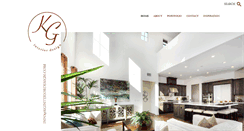 Desktop Screenshot of kginteriordesign.com
